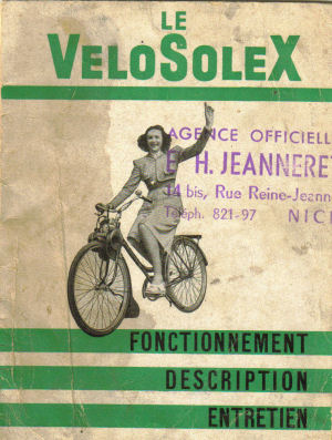 Livret entretien Solex 1949